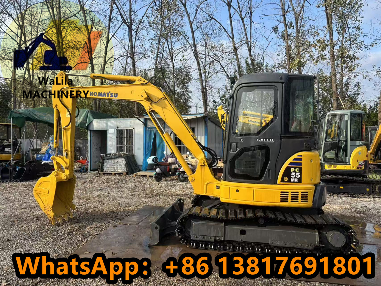 KOMATSU PC55MR - Minigraafmachine: afbeelding 1 KOMATSU PC55MR - Minigraafmachine: afbeelding 1