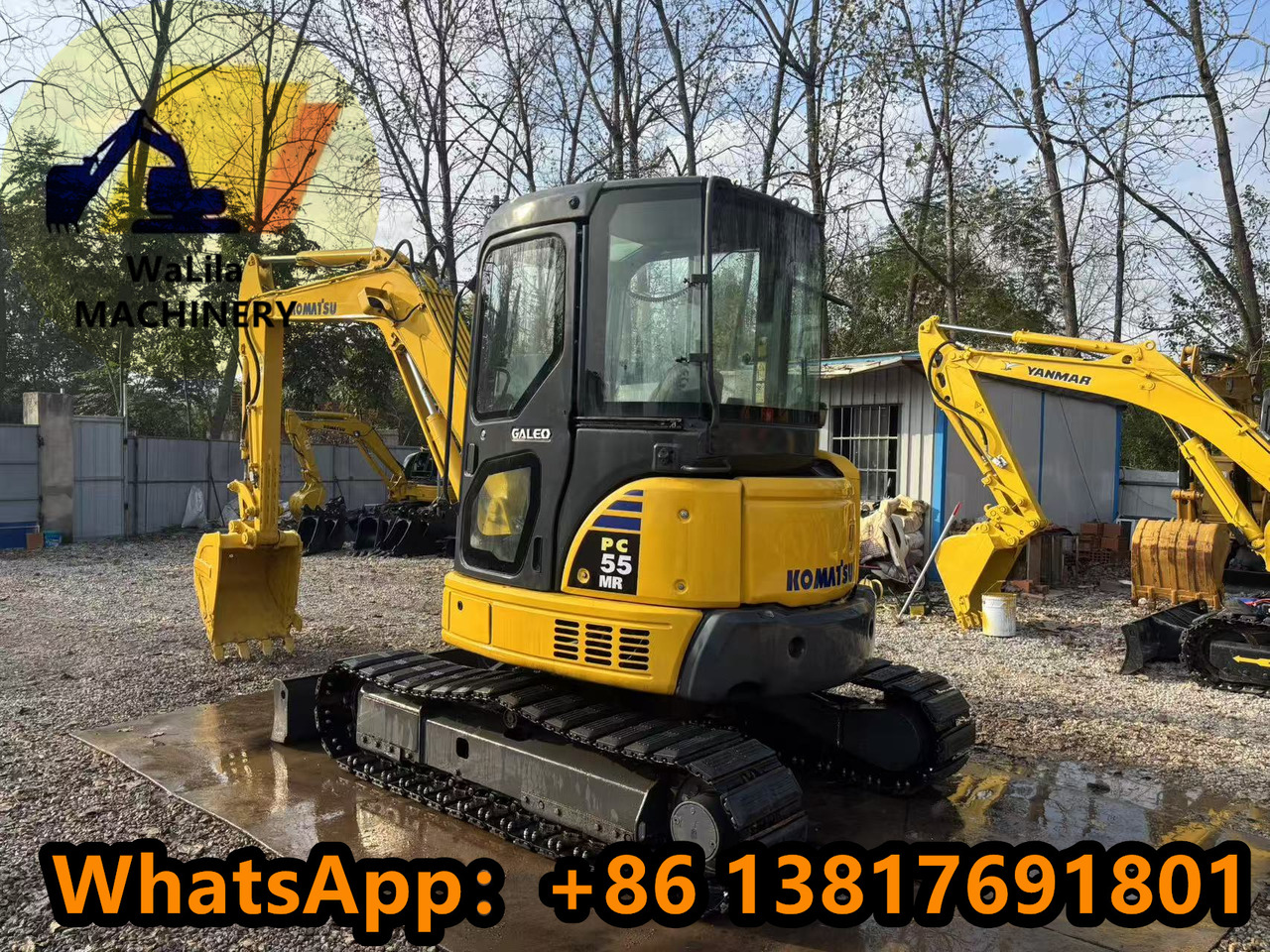 KOMATSU PC55MR - Minigraafmachine: afbeelding 5 KOMATSU PC55MR - Minigraafmachine: afbeelding 5