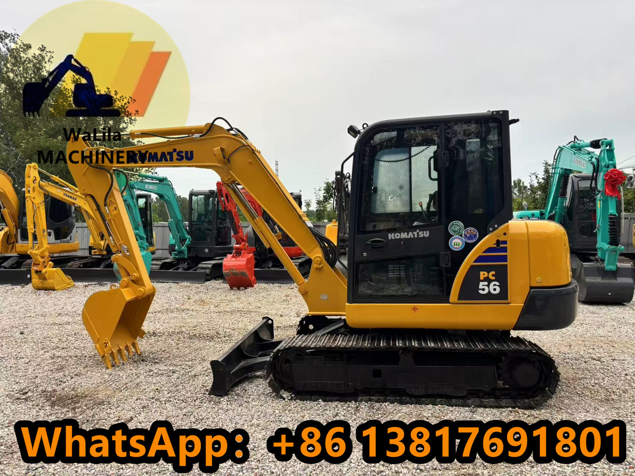 KOMATSU PC56-7 - Minigraafmachine: afbeelding 4 KOMATSU PC56-7 - Minigraafmachine: afbeelding 4