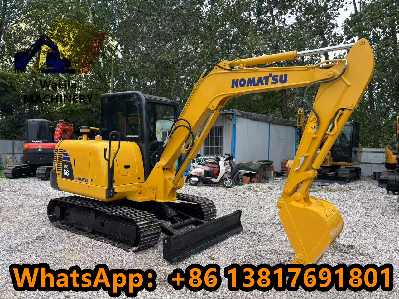 KOMATSU PC56-7 - Minigraafmachine: afbeelding 2 KOMATSU PC56-7 - Minigraafmachine: afbeelding 2