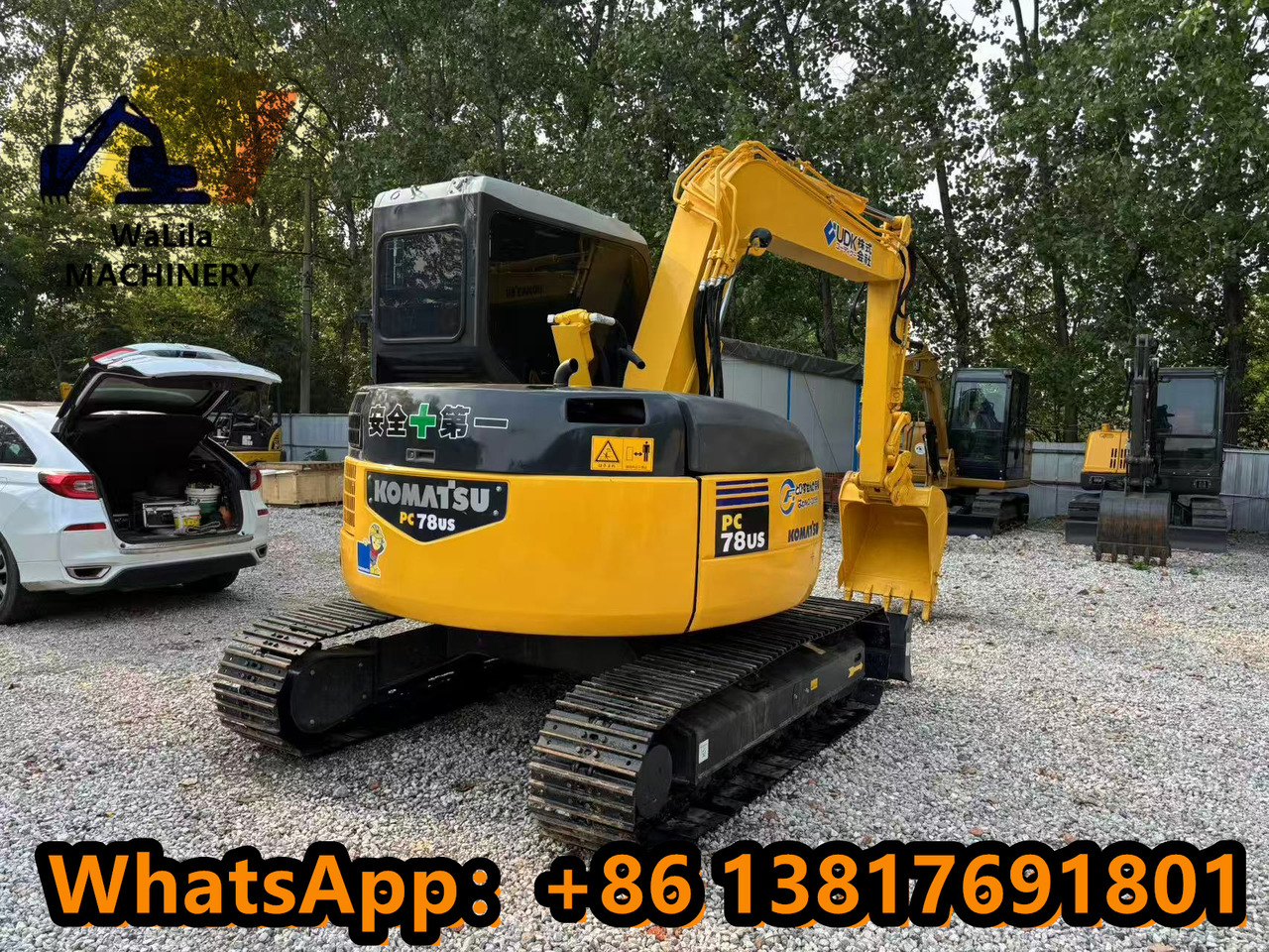 KOMATSU PC78-6US - Minigraafmachine: afbeelding 5 KOMATSU PC78-6US - Minigraafmachine: afbeelding 5