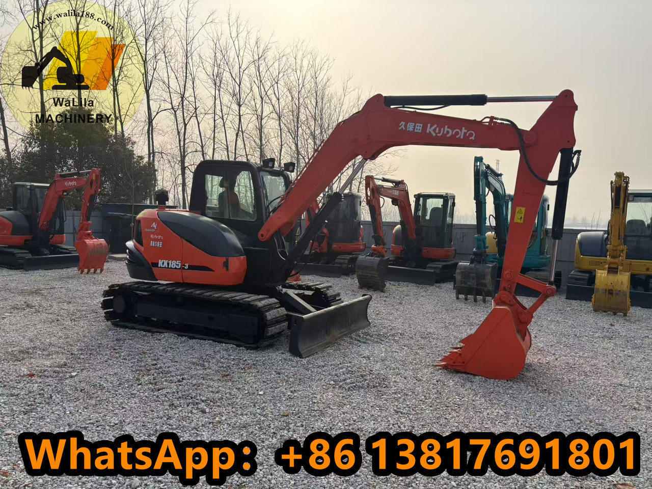 KUBOTA KX185 - Minigraafmachine: afbeelding 3 KUBOTA KX185 - Minigraafmachine: afbeelding 3