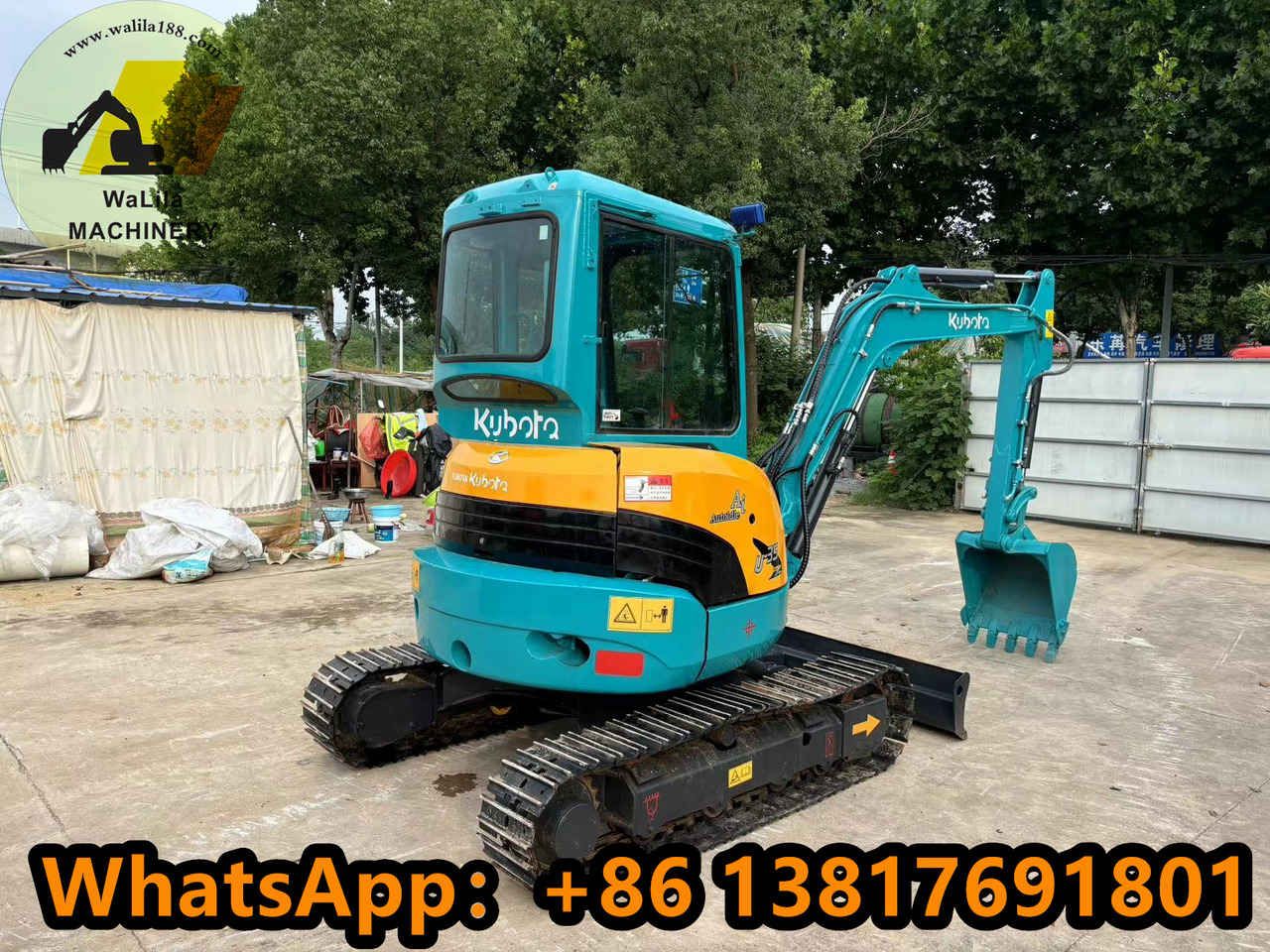 KUBOTA U35 - Minigraafmachine: afbeelding 5 KUBOTA U35 - Minigraafmachine: afbeelding 5
