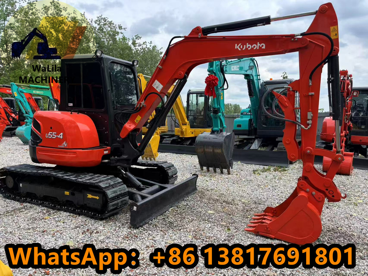 Minigraafmachine KUBOTA U55-4: afbeelding 6