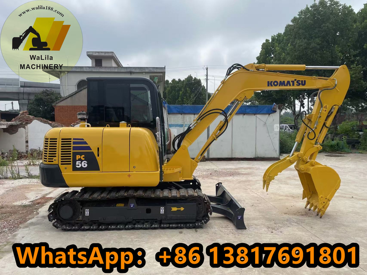 Komatsu PC 56-7 PC56-7 - Minigraafmachine: afbeelding 1 Komatsu PC 56-7 PC56-7 - Minigraafmachine: afbeelding 1