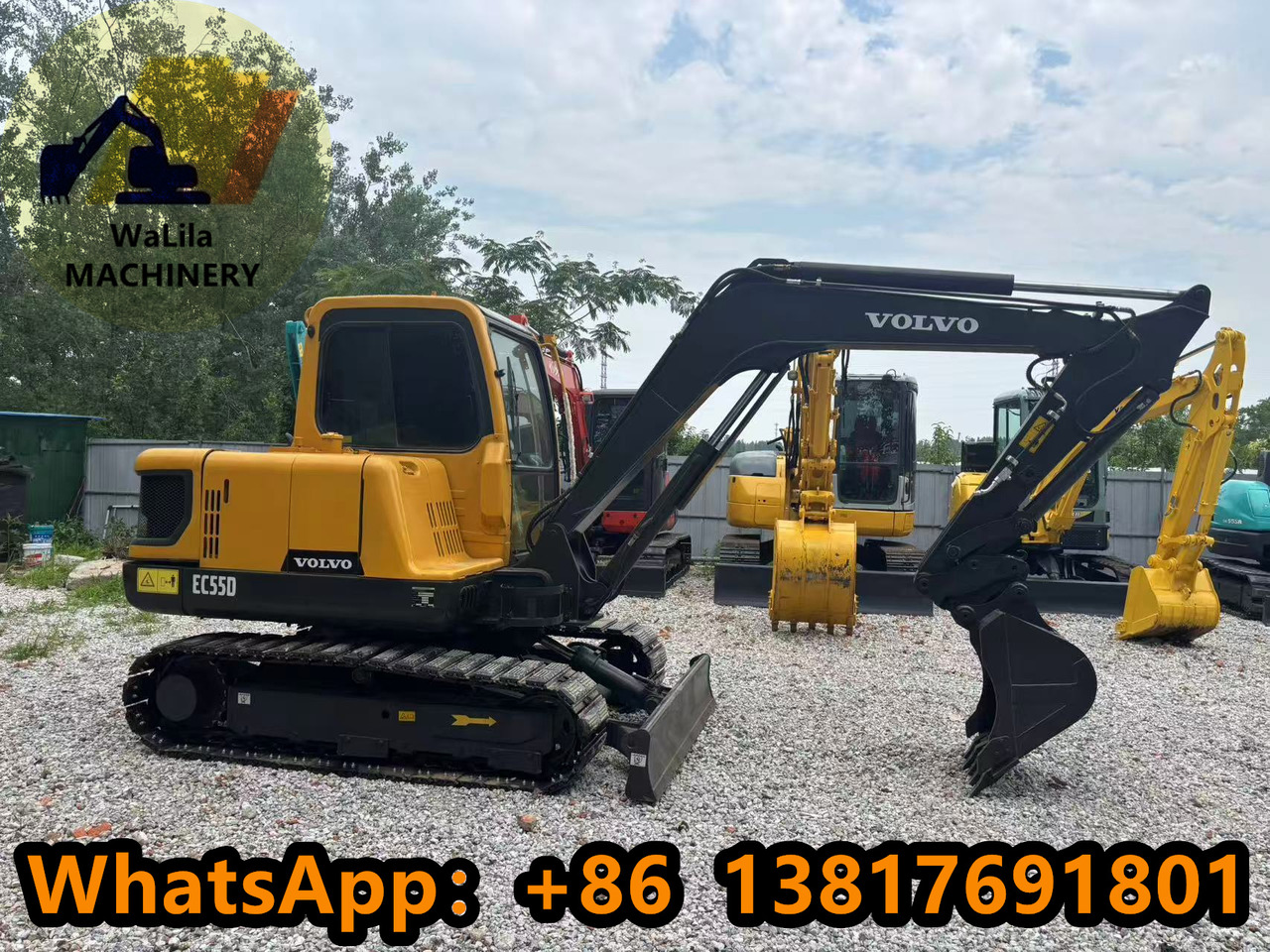 VOLVO EC55 - Minigraafmachine: afbeelding 5 VOLVO EC55 - Minigraafmachine: afbeelding 5