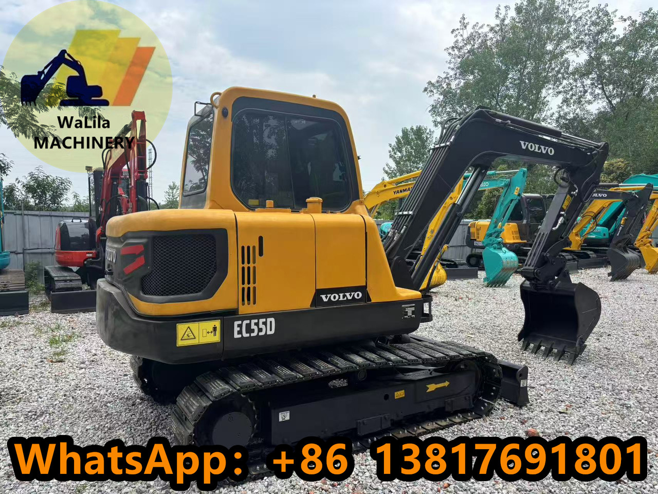 VOLVO EC55 - Minigraafmachine: afbeelding 3 VOLVO EC55 - Minigraafmachine: afbeelding 3