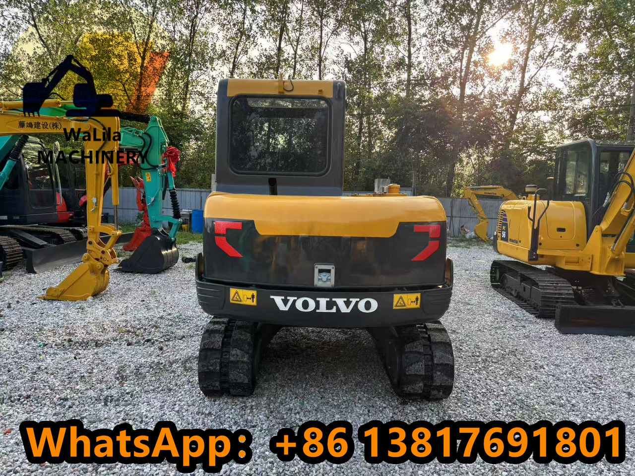 VOLVO EC55 Rubber track version - Minigraafmachine: afbeelding 5 VOLVO EC55 Rubber track version - Minigraafmachine: afbeelding 5