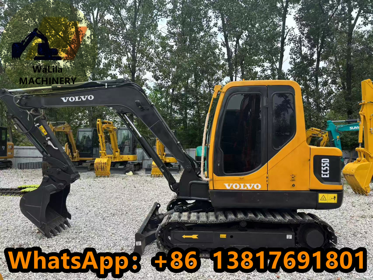 Volvo EC55D - Minigraafmachine: afbeelding 2 Volvo EC55D - Minigraafmachine: afbeelding 2