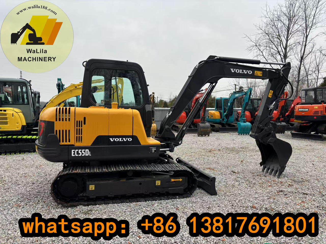Volvo EC55D - Minigraafmachine: afbeelding 1 Volvo EC55D - Minigraafmachine: afbeelding 1