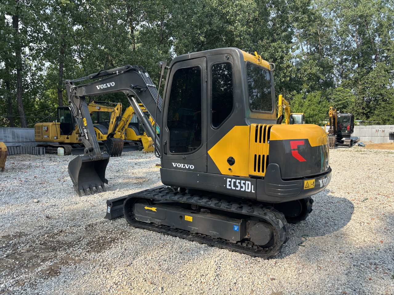 Volvo EC55D Rubber track - Minigraafmachine: afbeelding 1 Volvo EC55D Rubber track - Minigraafmachine: afbeelding 1