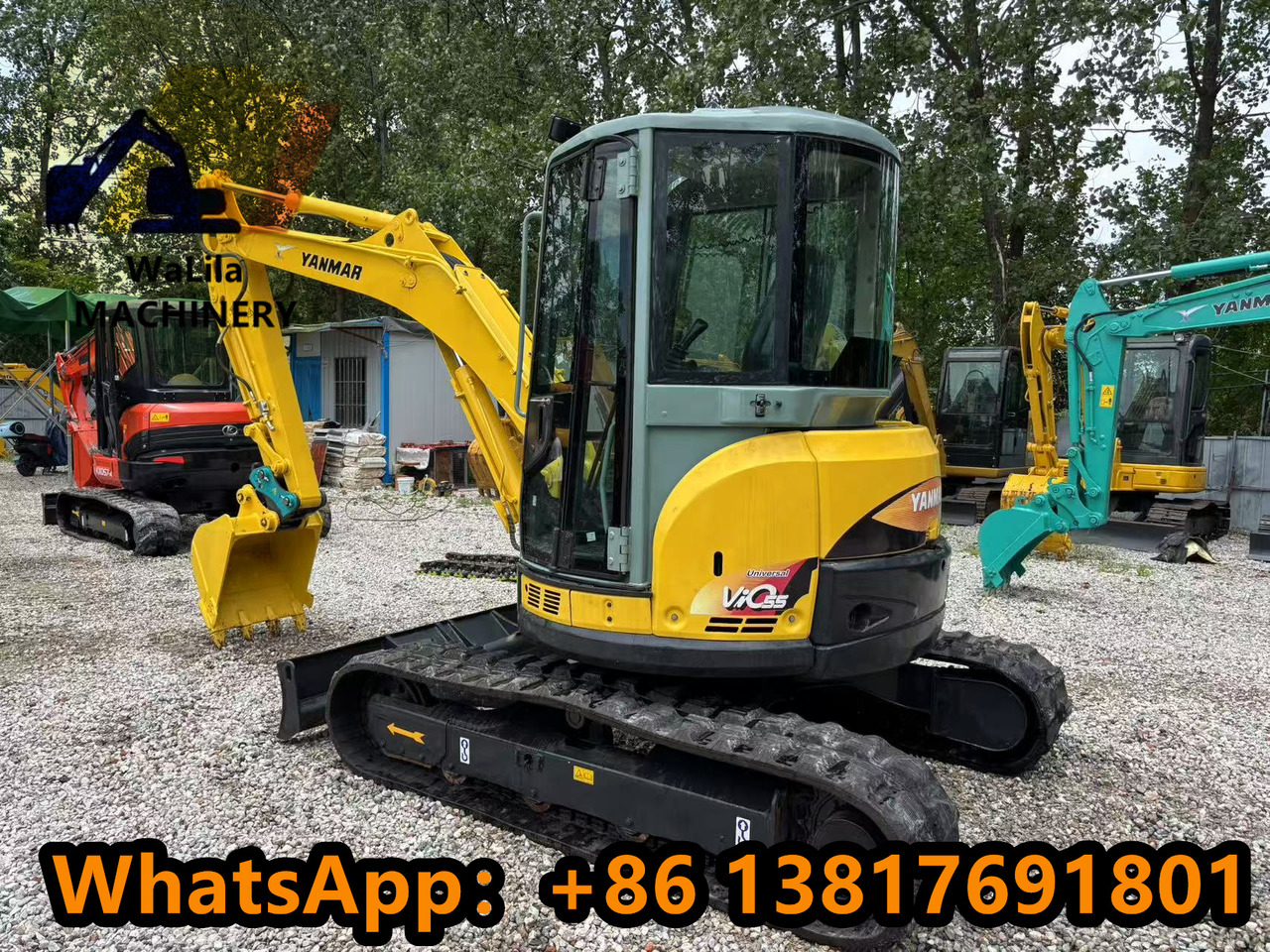 Yanmar Vio 55 Vio55 - Minigraafmachine: afbeelding 4 Yanmar Vio 55 Vio55 - Minigraafmachine: afbeelding 4