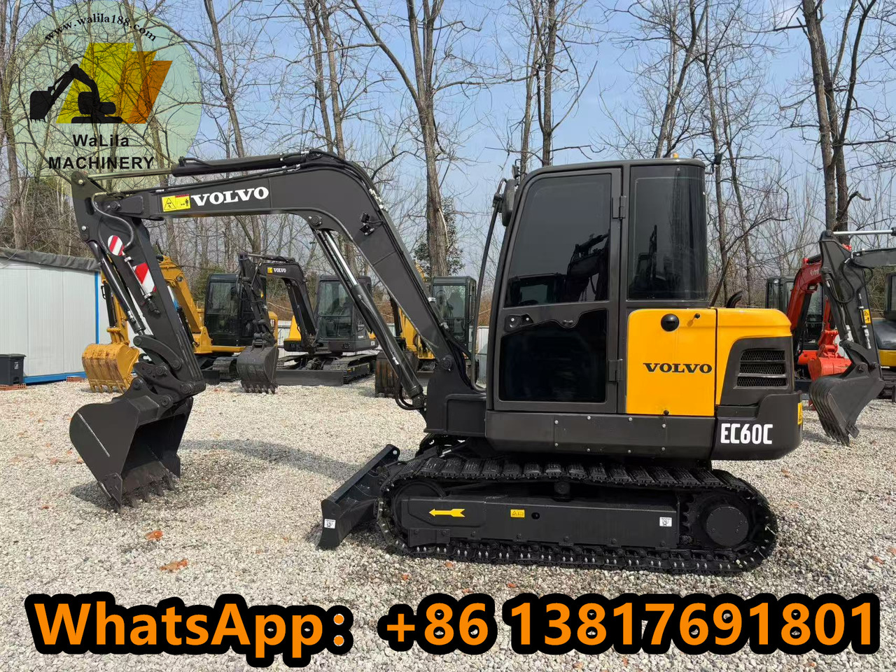 Volvo EC60D - Minigraafmachine: afbeelding 1 Volvo EC60D - Minigraafmachine: afbeelding 1