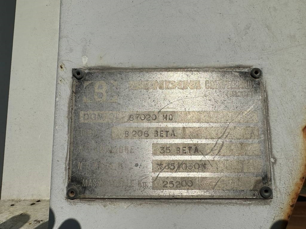 Bendini B206 Beta FOR PARTS - Rupskraan: afbeelding 4 Bendini B206 Beta FOR PARTS - Rupskraan: afbeelding 4