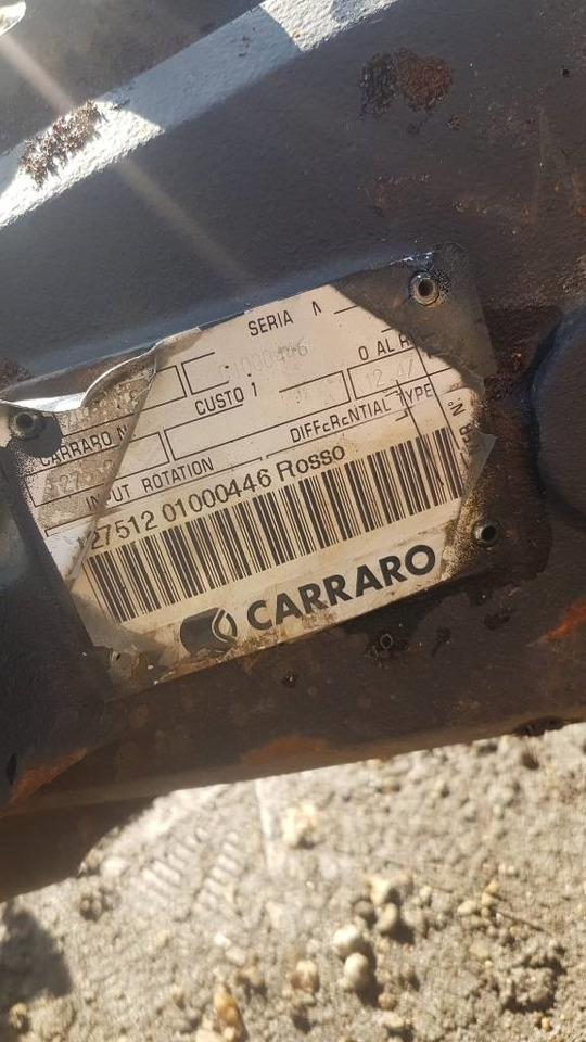 Carraro 20.11 FRONT AXLE - As en onderdelen voor Bouwmachine: afbeelding 3 Carraro 20.11 FRONT AXLE - As en onderdelen voor Bouwmachine: afbeelding 3
