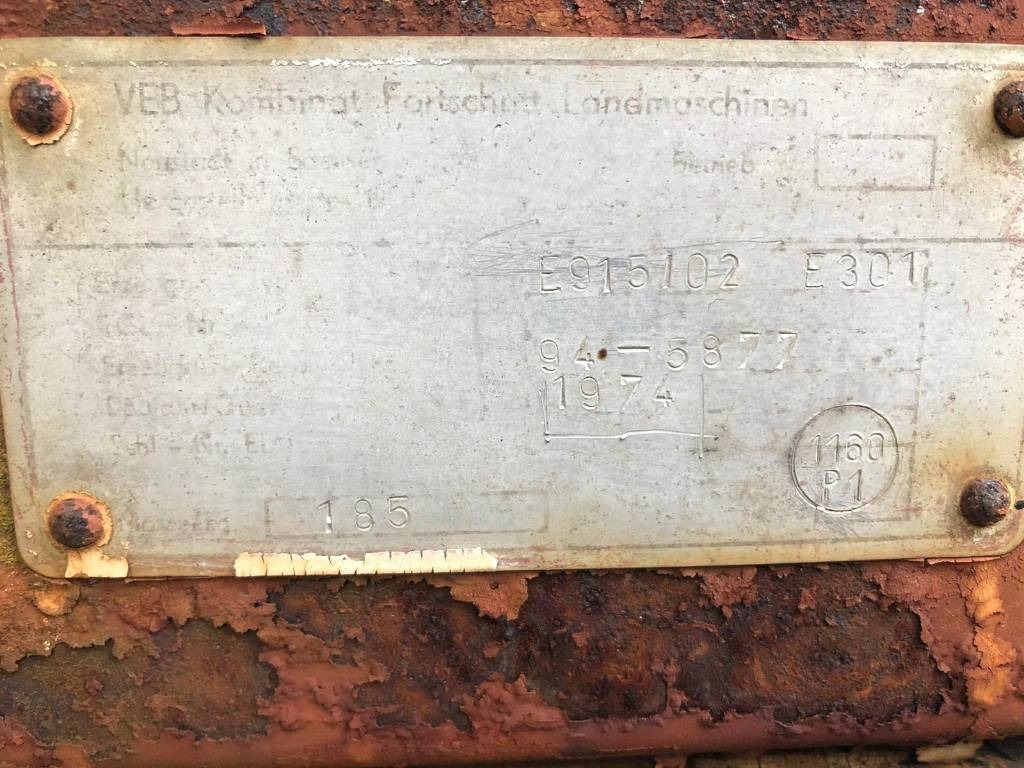 Fortschritt For Parts E 301 - Klepelmaaier/ Mulcher: afbeelding 4 Fortschritt For Parts E 301 - Klepelmaaier/ Mulcher: afbeelding 4