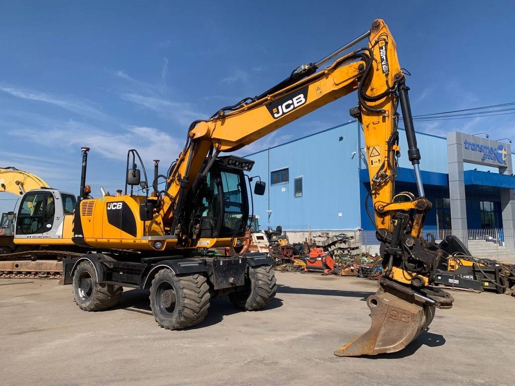 JCB JS 145 W+Engcon Rototilt+Sistem Laser 2D Leica Ico - Mobiele graafmachine: afbeelding 2 JCB JS 145 W+Engcon Rototilt+Sistem Laser 2D Leica Ico - Mobiele graafmachine: afbeelding 2