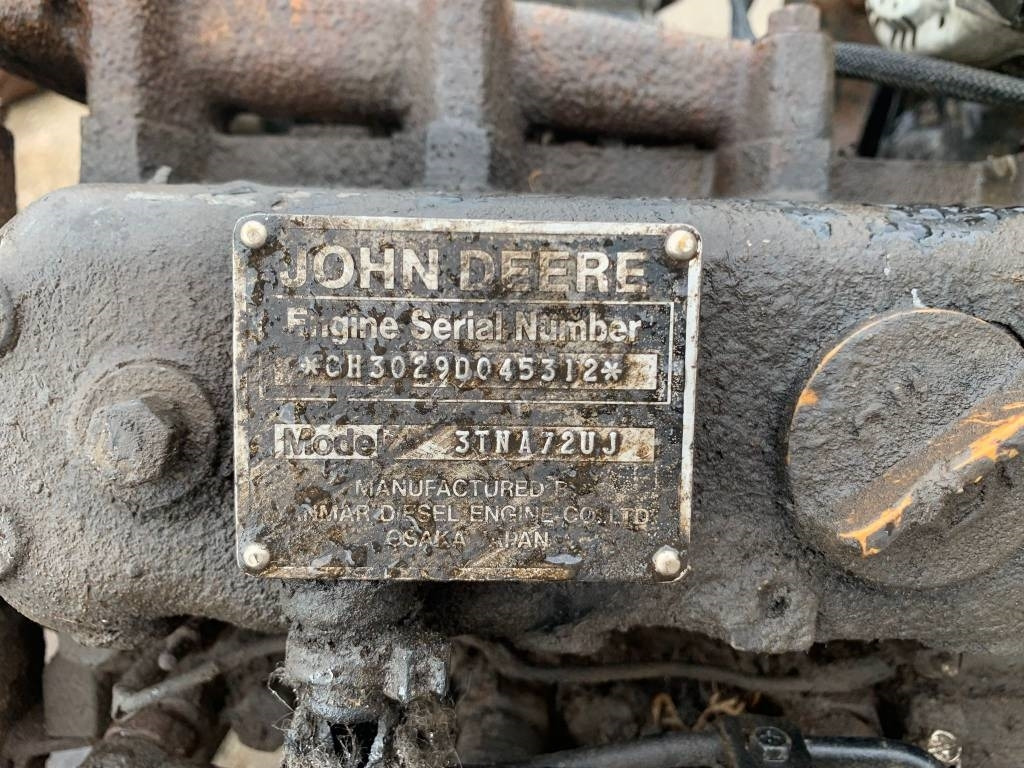 John Deere 3TNA72UJ ENGINE - Motor voor Bouwmachine: afbeelding 2 John Deere 3TNA72UJ ENGINE - Motor voor Bouwmachine: afbeelding 2
