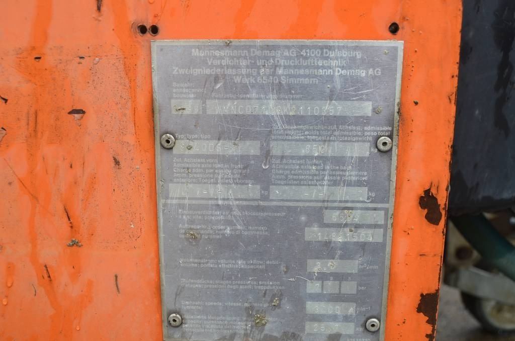 Mannesman Domag SC 40 DS-1 - Luchtcompressor: afbeelding 5 Mannesman Domag SC 40 DS-1 - Luchtcompressor: afbeelding 5
