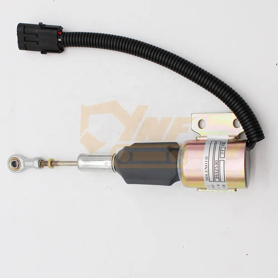 Nieuw Elektrisch systeem 3932529 3932530 Excavator Parts R210LC-7 R220-5 R250LC-7 Engine Stop Solenoid 3932529 3932530 Stop Solenoid Valve 3932529 393253: afbeelding 7