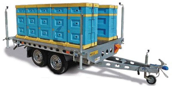 Wiola PLATFORMA Z KOŁAMI POD PODŁOGĄ DO TRANSPORTU 10 ULI/ PLATFORM FO - Open/ Plateau aanhangwagen: afbeelding 1 Wiola PLATFORMA Z KOŁAMI POD PODŁOGĄ DO TRANSPORTU 10 ULI/ PLATFORM FO - Open/ Plateau aanhangwagen: afbeelding 1
