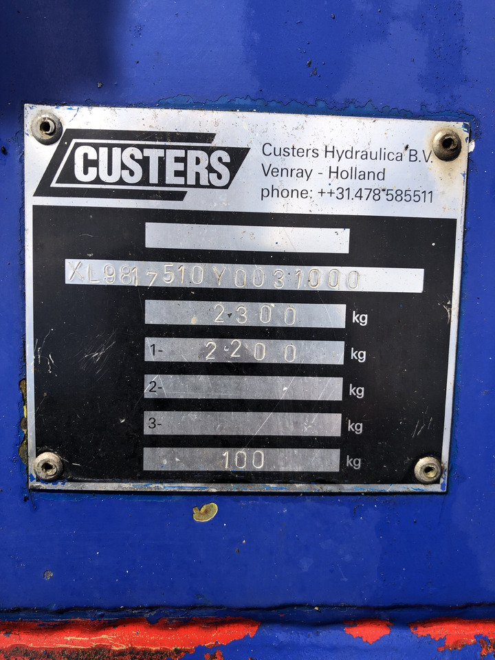 Custer R17EHS 2002 230V trailer mounted platform R17 - Aanhanger hoogwerker: afbeelding 4 Custer R17EHS 2002 230V trailer mounted platform R17 - Aanhanger hoogwerker: afbeelding 4