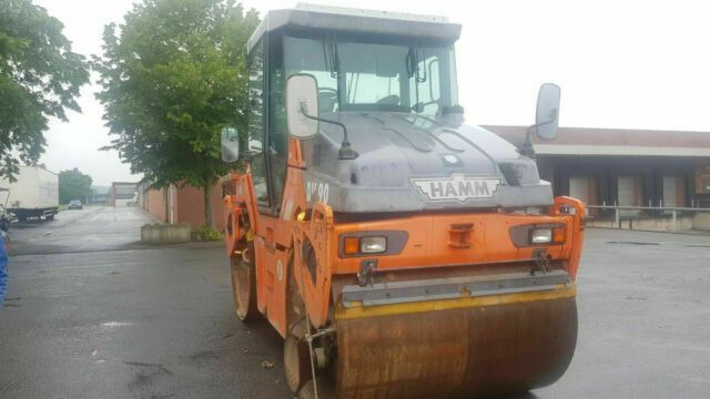 Asfaltwals Hamm DV90 VO mit Streuer Klima Deutsche Maschine: afbeelding 6