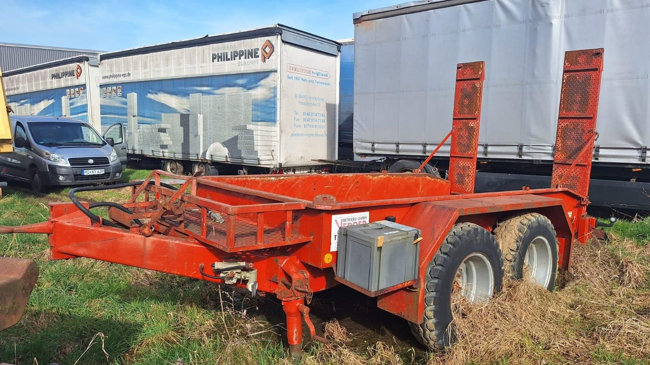 Langendorf 2-Achser Tanden Tieflader mit Rampen - Dieplader aanhangwagen: afbeelding 2 Langendorf 2-Achser Tanden Tieflader mit Rampen - Dieplader aanhangwagen: afbeelding 2