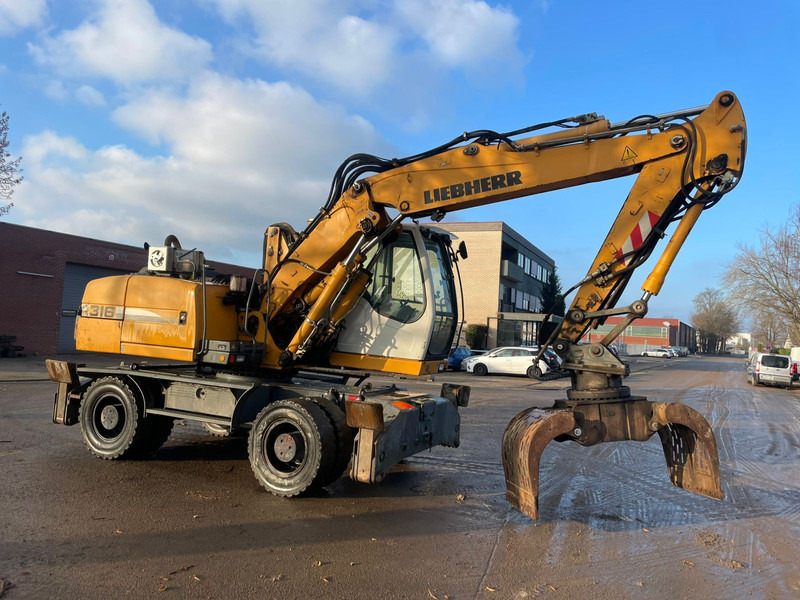 Liebherr A 316 - Mobiele graafmachine: afbeelding 4 Liebherr A 316 - Mobiele graafmachine: afbeelding 4