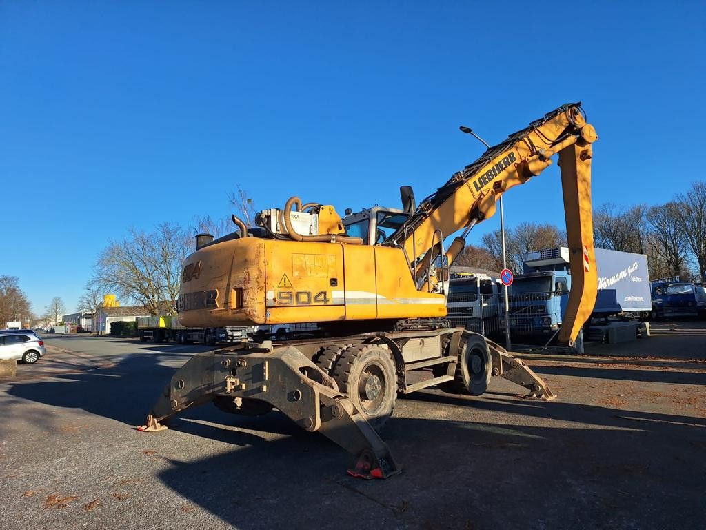 Liebherr A904C Umschlagbagger Greifer +Magnetvorbereitun - Mobiele graafmachine: afbeelding 2 Liebherr A904C Umschlagbagger Greifer +Magnetvorbereitun - Mobiele graafmachine: afbeelding 2
