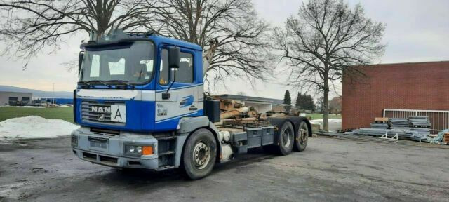 MAN 26.314K 6x2 Blatt/Luft Diff/Sperre - Haakarmsysteem vrachtwagen: afbeelding 1 MAN 26.314K 6x2 Blatt/Luft Diff/Sperre - Haakarmsysteem vrachtwagen: afbeelding 1