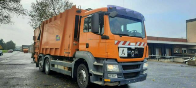 MAN 26.320 Müllwagen Faun Variopress - Vuilniswagen: afbeelding 1 MAN 26.320 Müllwagen Faun Variopress - Vuilniswagen: afbeelding 1