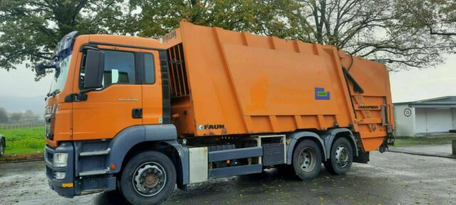 MAN 26.320 Müllwagen Faun Variopress - Vuilniswagen: afbeelding 2 MAN 26.320 Müllwagen Faun Variopress - Vuilniswagen: afbeelding 2
