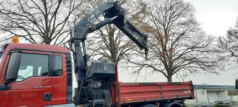 MAN 26.440TGS Kipper+Kran Meiller/Stahl - Kipper vrachtwagen, Kraanwagen: afbeelding 3 MAN 26.440TGS Kipper+Kran Meiller/Stahl - Kipper vrachtwagen, Kraanwagen: afbeelding 3