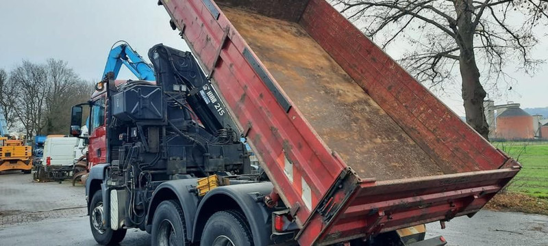 MAN 26.440TGS Kipper+Kran Meiller/Stahl - Kipper vrachtwagen, Kraanwagen: afbeelding 5 MAN 26.440TGS Kipper+Kran Meiller/Stahl - Kipper vrachtwagen, Kraanwagen: afbeelding 5