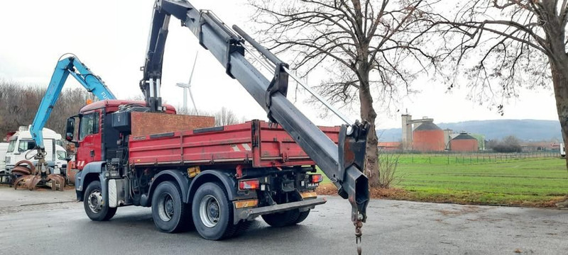 MAN 26.440TGS Kipper+Kran Meiller/Stahl - Kipper vrachtwagen, Kraanwagen: afbeelding 2 MAN 26.440TGS Kipper+Kran Meiller/Stahl - Kipper vrachtwagen, Kraanwagen: afbeelding 2