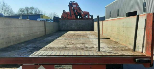 MAN ME18.284 mit Kran Not Aus Hiab 122B - Vrachtwagen met open laadbak, Kraanwagen: afbeelding 5 MAN ME18.284 mit Kran Not Aus Hiab 122B - Vrachtwagen met open laadbak, Kraanwagen: afbeelding 5