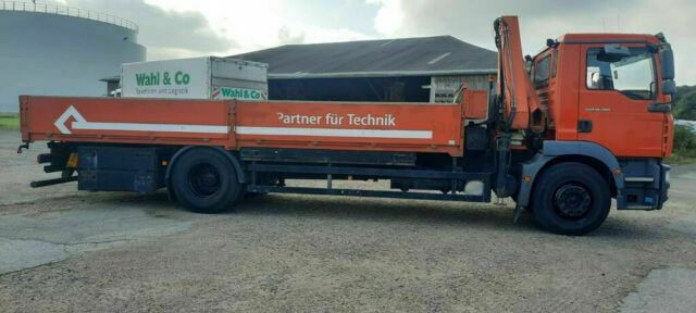MAN TG-M18.280PS Hiab 111B-2 mit Funk - Vrachtwagen met open laadbak, Kraanwagen: afbeelding 4 MAN TG-M18.280PS Hiab 111B-2 mit Funk - Vrachtwagen met open laadbak, Kraanwagen: afbeelding 4