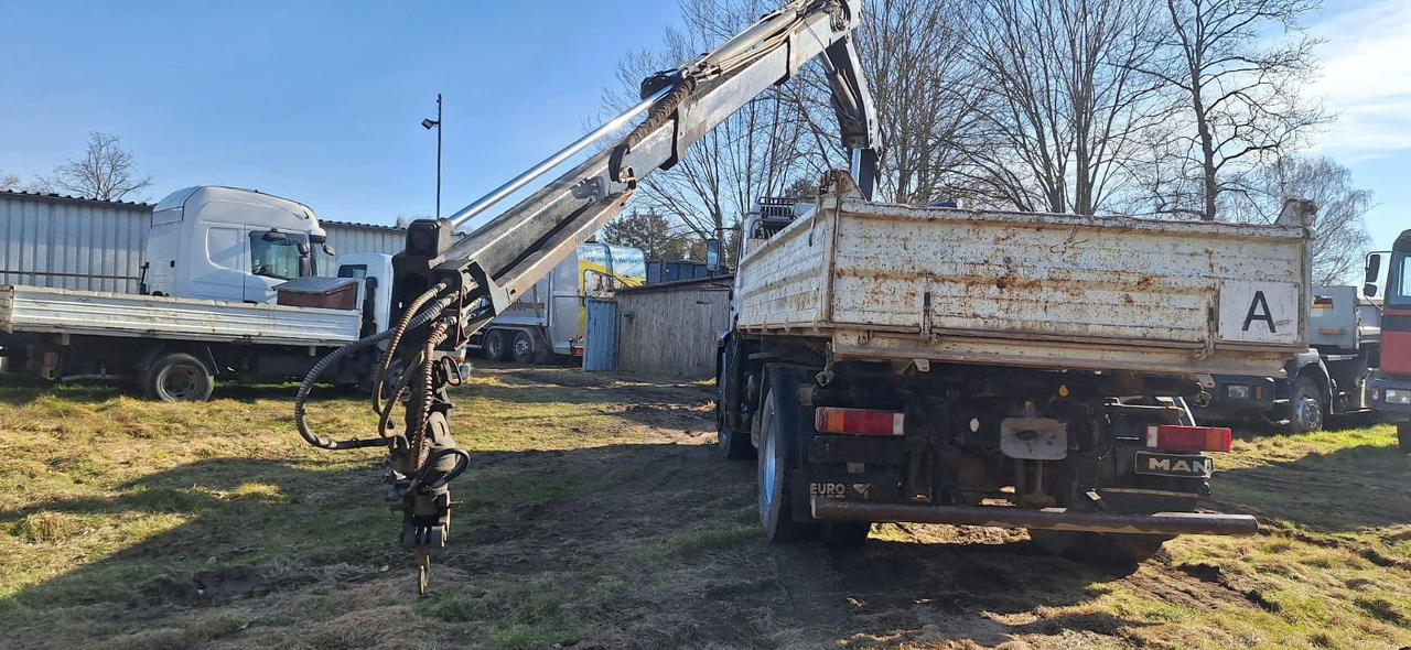 MAN TGM 18.220 4x2 3.S-Kipper mit Kran - Kipper vrachtwagen, Kraanwagen: afbeelding 5 MAN TGM 18.220 4x2 3.S-Kipper mit Kran - Kipper vrachtwagen, Kraanwagen: afbeelding 5