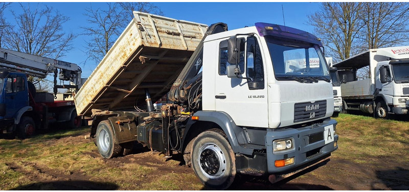 MAN TGM 18.220 4x2 3.S-Kipper mit Kran - Kipper vrachtwagen, Kraanwagen: afbeelding 4 MAN TGM 18.220 4x2 3.S-Kipper mit Kran - Kipper vrachtwagen, Kraanwagen: afbeelding 4