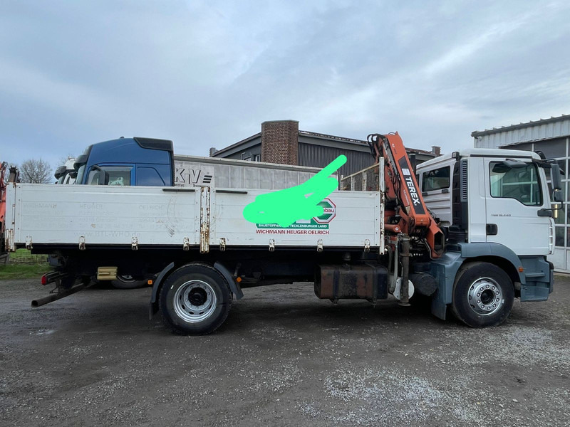 MAN TGM 18.240PS 4x2 3.S-Kipper mit Kran - Kipper vrachtwagen, Kraanwagen: afbeelding 2 MAN TGM 18.240PS 4x2 3.S-Kipper mit Kran - Kipper vrachtwagen, Kraanwagen: afbeelding 2