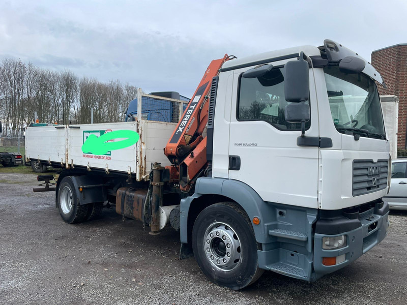 MAN TGM 18.240PS 4x2 3.S-Kipper mit Kran - Kipper vrachtwagen, Kraanwagen: afbeelding 4 MAN TGM 18.240PS 4x2 3.S-Kipper mit Kran - Kipper vrachtwagen, Kraanwagen: afbeelding 4