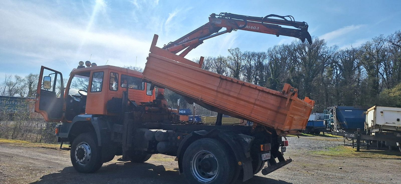 MAN TGM 18.240PS 4x4 3.S-Kipper mit Kran - Kipper vrachtwagen, Kraanwagen: afbeelding 4 MAN TGM 18.240PS 4x4 3.S-Kipper mit Kran - Kipper vrachtwagen, Kraanwagen: afbeelding 4