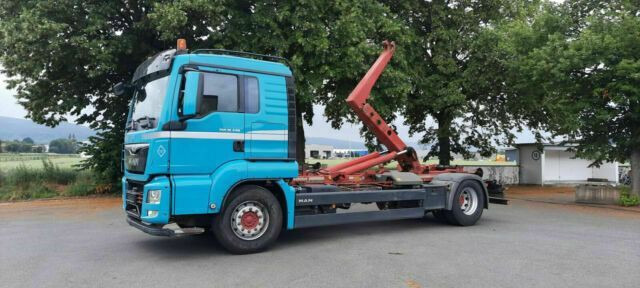 MAN TGS 18.440 Abroller mit Funk +Kran vor - Haakarmsysteem vrachtwagen, Kraanwagen: afbeelding 5 MAN TGS 18.440 Abroller mit Funk +Kran vor - Haakarmsysteem vrachtwagen, Kraanwagen: afbeelding 5