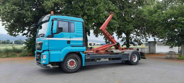 MAN TGS 18.440 Abroller mit Funk +Kran vor. - Haakarmsysteem vrachtwagen, Kraanwagen: afbeelding 5 MAN TGS 18.440 Abroller mit Funk +Kran vor. - Haakarmsysteem vrachtwagen, Kraanwagen: afbeelding 5