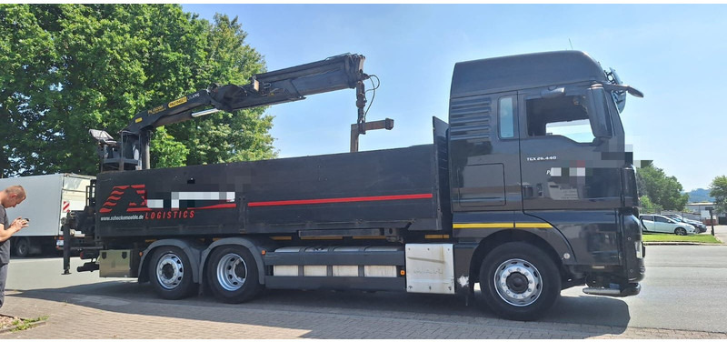 MAN TGX 26.440 6x2 LLW Pritsche mit Kran Palfinge - Vrachtwagen met open laadbak, Kraanwagen: afbeelding 3 MAN TGX 26.440 6x2 LLW Pritsche mit Kran Palfinge - Vrachtwagen met open laadbak, Kraanwagen: afbeelding 3