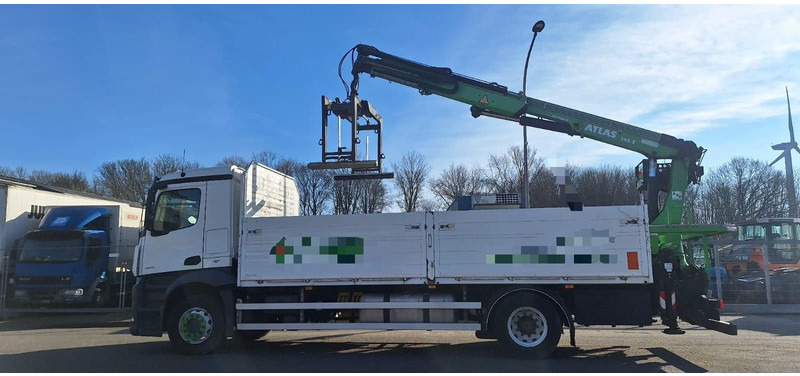 Mercedes-Benz 1835 Antos 4x2 Klima 1-Hand - Vrachtwagen met open laadbak, Kraanwagen: afbeelding 4 Mercedes-Benz 1835 Antos 4x2 Klima 1-Hand - Vrachtwagen met open laadbak, Kraanwagen: afbeelding 4