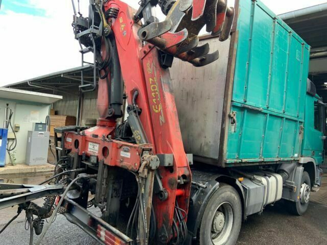 Mercedes-Benz 1841K 4x2 Actros Kipper mit Kran+Greifer - Kipper vrachtwagen, Kraanwagen: afbeelding 5 Mercedes-Benz 1841K 4x2 Actros Kipper mit Kran+Greifer - Kipper vrachtwagen, Kraanwagen: afbeelding 5