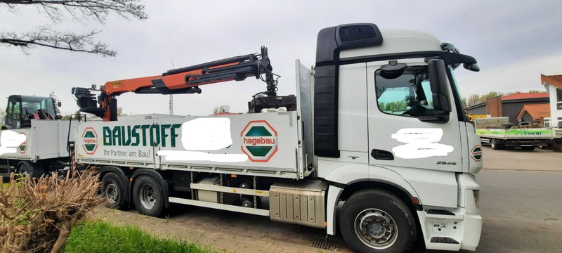 Mercedes-Benz 2545 Actros Pritsche Kran Palfinger PK21001 - Vrachtwagen met open laadbak, Kraanwagen: afbeelding 3 Mercedes-Benz 2545 Actros Pritsche Kran Palfinger PK21001 - Vrachtwagen met open laadbak, Kraanwagen: afbeelding 3
