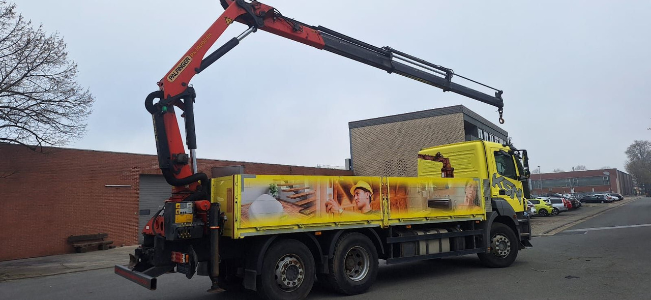 Mercedes-Benz 2636 Axor 3-Achser 6x2 mit Kran PK14002+Funk - Vrachtwagen met open laadbak, Kraanwagen: afbeelding 3 Mercedes-Benz 2636 Axor 3-Achser 6x2 mit Kran PK14002+Funk - Vrachtwagen met open laadbak, Kraanwagen: afbeelding 3